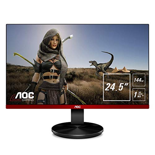 AOC Monitor Gaming G2590FX- 25" Full HD, 144 Hz, 1Ms, TN, FreeSync Premium, 1920x1080, 400 cd/m, D-SUB, HDMI 2x1.4, Displayport 1x1.2