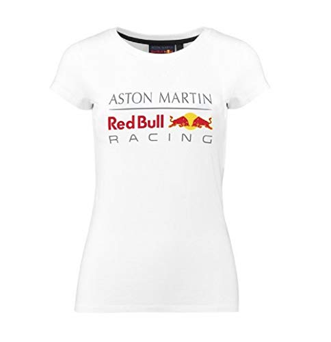 Aston Martin Sponsor F1 Racing Formula Team RB Logo Camiseta de Mujer - Blanco - XL