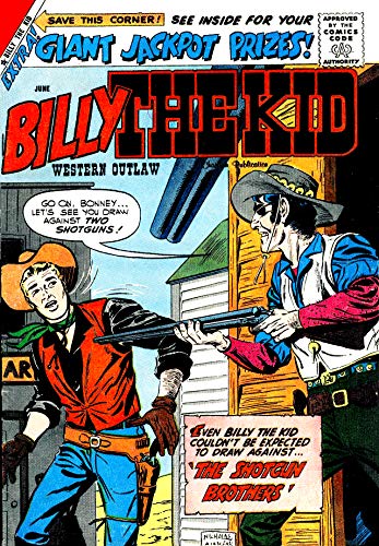 Billy The Kid – Western outlaw – Issue 17: Golden Age Comics (With Zooming Panels) (English Edition)