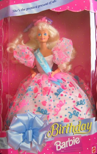 Birthday BARBIE Doll She's The Prettiest Present of All! (1994)