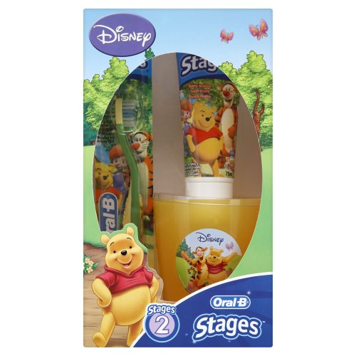 Braun Oral-B etapa 2 cepillo de dientes Set de regalo – DISNEY – Winnie the Pooh