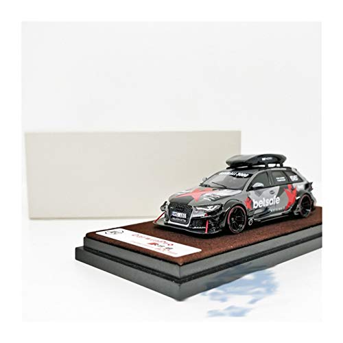 BWHM Modelo De Coche Famoso 1:64 para Audi RS6 DTM Resina Negro Camuflaje Aap/Darwin Pro # 56 Resina Modelo de Coche (Color : 2)