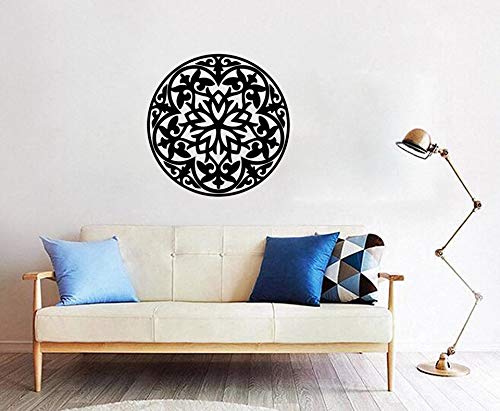 Citas positivas islámicas sala de estar símbolos árabes musulmanes pegatinas de pared pegatinas de vinilo para el hogar