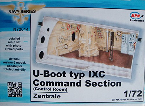 CMK n72014 Submarino Tipo IX – Modelo Accesorios mando sección sala de control , color/modelo surtido