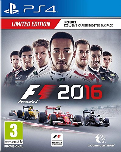 Codemasters F1 2016 Limited Edition, PlayStation 4 Francés vídeo - Juego (PlayStation 4, PlayStation 4, Racing, Modo multijugador, E (para todos))