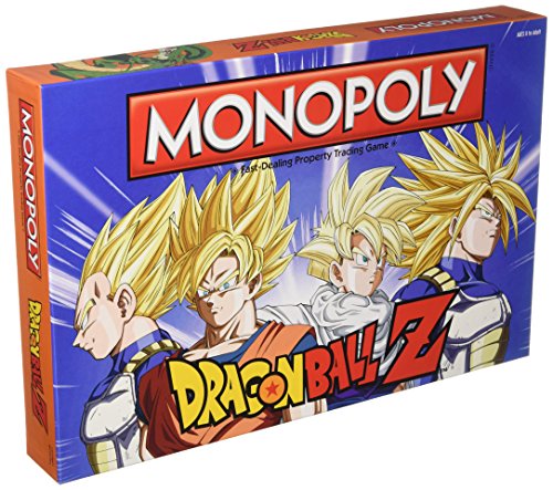 Dragon Ball Z Edition Monopoly Juego De Mesa