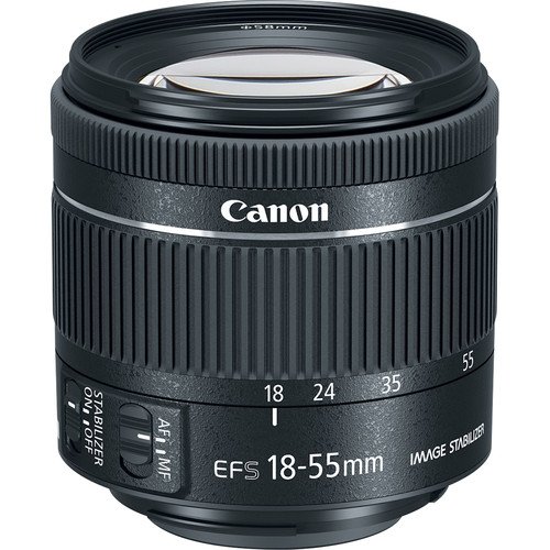 EF-S 18-55mm f/4-5.6 IS STM Lens (Bulk Packaging- White Box) New Version