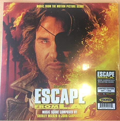 Escape From L.A. (O.S.T.) (Limited Edition Red & Yellow "Flame" Vinyl) [Vinilo]