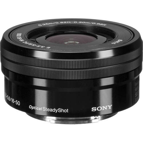 Executive Prices Original Sony Lens E PZ 16-50mm f/3.5-5.6 OSS Lens (Bulk Packaging-White Box)... (Negro)