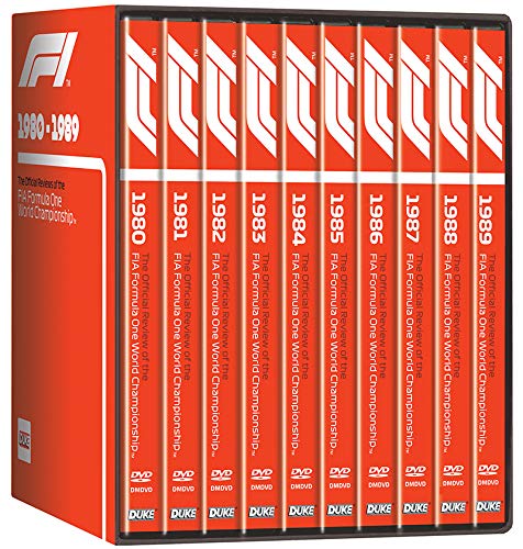 F1 1980-89 (10 DVD) Box Set [Reino Unido]