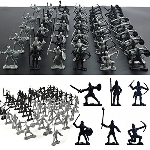 Figuras de guerreros de FomCcu, 60 unidades, juguete