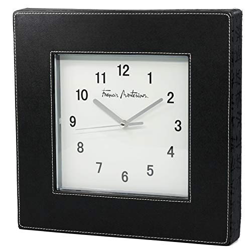 FRANCIS MONTESINOS M-131 - Reloj de Pared Blanco y Negro (25 x 25 x 4 cm)