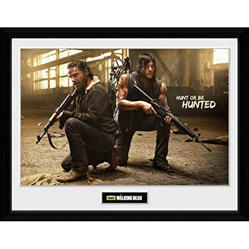 GB Eye LTD, The Walking Dead, Rick and Daryl Hunt, Fotografía enmarcada, 40 x 30 cm