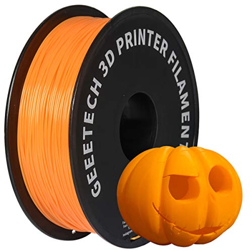 GEEETECH Filamento PLA 1.75mm para impresión 3D, 1kg Spool, Naranja