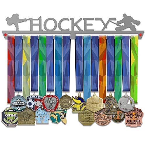 Hockey Medal Hanger Display | Sports Medal Hangers | Stainless Steel Medal Display | by VictoryHangers - The Best Gift For Champions !