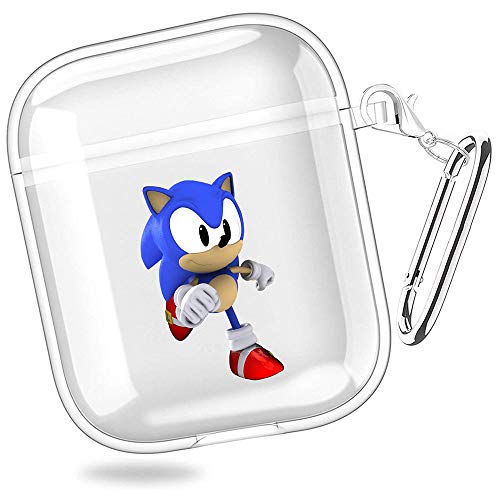 huijiameikeji Sonic The Hedgehog Sonic Classic Collection Shadow The Hedgehog Sonic Unleashed Transparent Shell Case Cover For Funda AirPods 1/2 XTBD-637