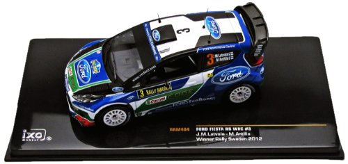 IXO Ford Fiesta RS WRC, No.3, J.M.Latvala / M.Antilla, Rally Suecia, 2012, Modelo de Auto, Modello Completo, 1:43