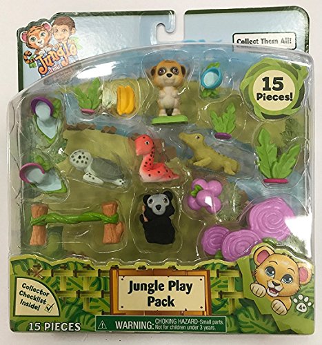 Jungle in My Pocket Jungle Play Pack 15 Piezas - A