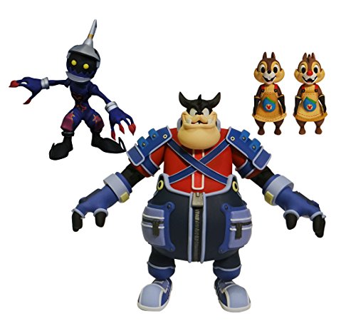 Kingdom Hearts- Select Series 2 Pete Chip Dale Soldier Figura de acción, Multicolor (Diamond Toys SEP178689)