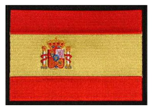 Klicnow Parche España 13 cm x 10 cm (aproximadamente).