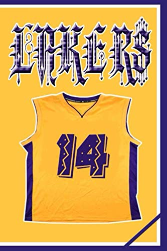 Lakers Notebook & Journal Basketball NBA N 14: NoteBook and Journal For Lakers Fan, NBA Fan