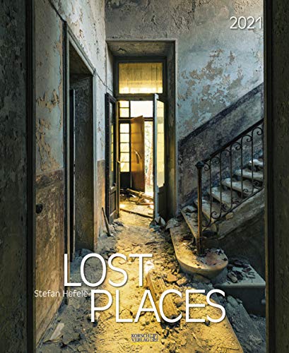 Lost Places 2022: Foto-Wandkalender von verlassenen Orten. Format 36 x 44 cm.