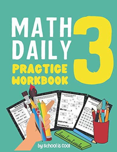 Math Daily Practice Workbook 3: Common Core|Grade 2-3:Addition&Subtraction,Multiplication&Division,Order of Performing Math Activities, Numeric Axes, ... Building|Problem Worksheets (Math Grade 3)
