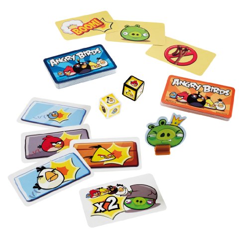 Mattel Juegos W3969 - Cartas Angry Birds