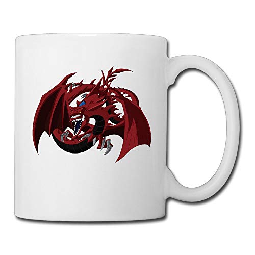 N\A Taza de café de cerámica de 13.5 onzas - Yu Gi Oh! Taza de té, Regalo para Hombres, Mujeres y niños, niños y niñas, Color Blanco