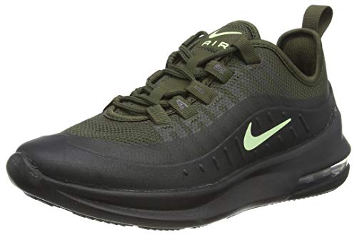 Nike Air MAX Axis, Zapatillas de Trail Running Hombre, Multicolor (Cargo Khaki/Barely Volt/Black/White 301), 37.5 EU