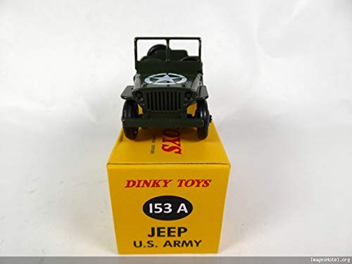 OPO 10 - Dinky Toys by Agostini - Jeep US Army - 153A
