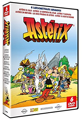 Pack Asterix 6 DVD Animación
