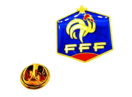 Pin de solapa Escudo Selección de Fútbol de Francia 23x20mm | Pines Originales y Baratos Para Regalar | Para las Camisas, la Ropa o para tu Mochila | Detalles Divertidos