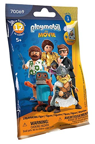 PLAYMOBIL- Figurinas para Niños - The Movie Serie 1, Exp.48 Piezas (54710109)
