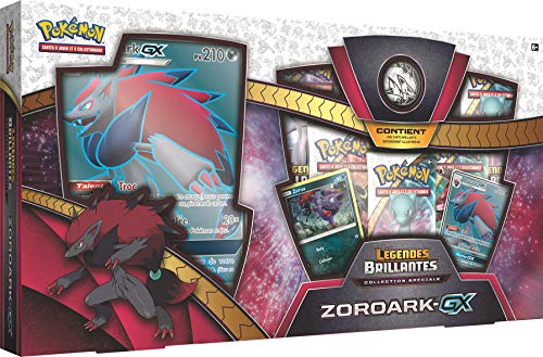 Pokemon Collection Légendes Brillantes - Zoroark-GX, POK35ZORGX01, caja exclusiva