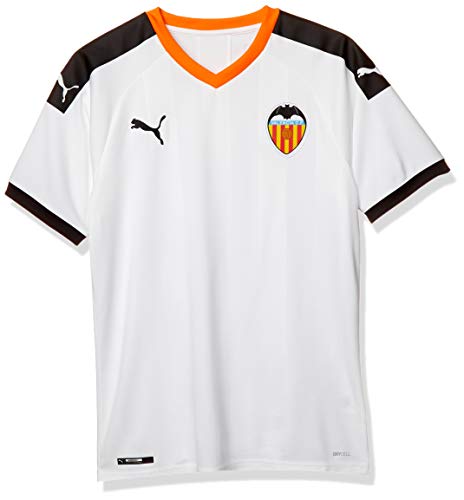 PUMA Vcf Home Shirt Replica Maillot, Hombre, Puma White-Puma Black-Vibrant Orange, M