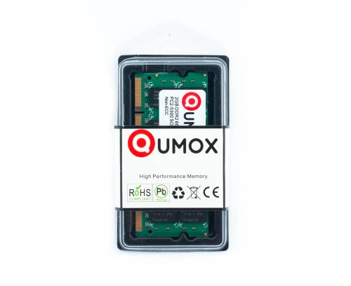 QUMOX Memoria SODIMM para ordenador pórtatil 2GB DDR2 667MHz PC2-5300 PC2-5400 DDR2 667 (200 PIN)