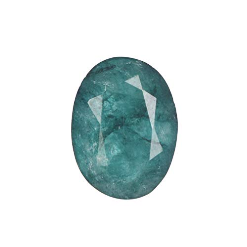 Real Gems Oval Cut Emerald Loose Stone 4.50 CT. Esmeralda Natural certificada, Piedra Preciosa Suelta Esmeralda facetada para joyería