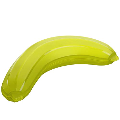 Rotho Fun, Caja de bananas, Plástico PP sin BPA, amarillo, 24.5 x 12.0 x 5.1 cm