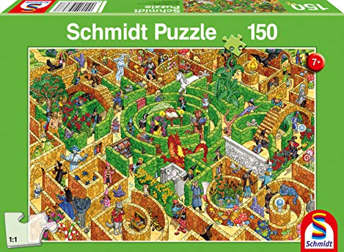 Schmidt Spiele- Puzzle Infantil (150 Piezas), diseño de Laberinto (56367)