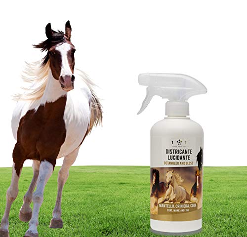 Spray desenredante, limpiador y abrillantador natural y vegetal – para ropa, crin y cola de caballos – Línea 101 500 ml