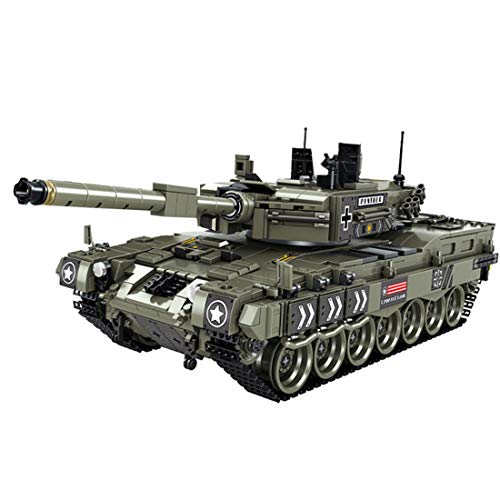 Tanques Militares Modelo de Bloques de Construcción, ColiCor 1747pcs WW2 Germany Panther Tanque Modelo, Juguetes del Tanque del Ejército para niños y Adultos, Compatible con Lego
