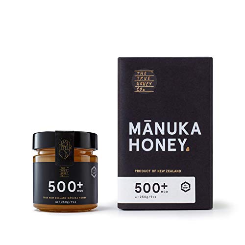 The True Honey Miel de Manuka | Extremadamente rara y altamente efectiva | MGO 500+ | UMF 15+ | 250g