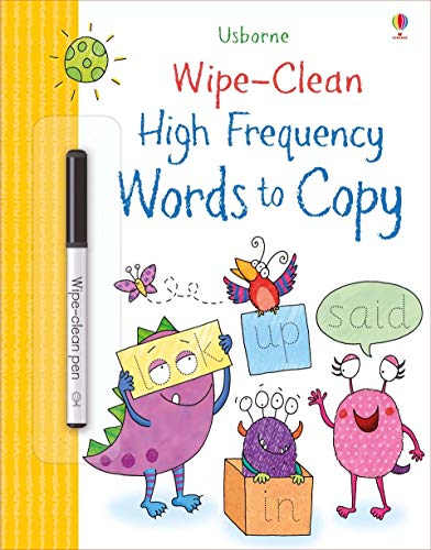 Wipe-Clean. High-Frequency Words To Copy (Wipe-clean Books)