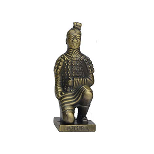 WRJ Deco esculturas Estatua Figura Chinos características, Ornamentos Antiguos Guerreros de Terracota de Qin y artesanías Que Viven decoración de la habitación,2