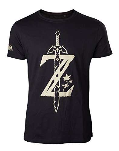 Zelda Breath of the Wild - Camiseta con espada