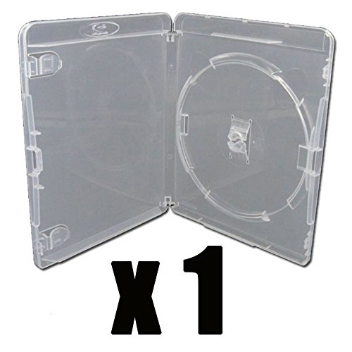 1 caja de repuesto para PS3 – transparente – LOGO RELEF – Compra unitaria