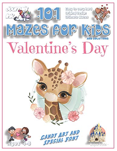 101 Mazes for Kids: SUPER KIDZ Book. Children - Ages 4-8 (US Edition). Cute Custom Candy Art Interior. 101 Puzzles & Solutions. Painted Baby Deer. ... a fun activity gift!: 25 (Superkidz - MJ21)