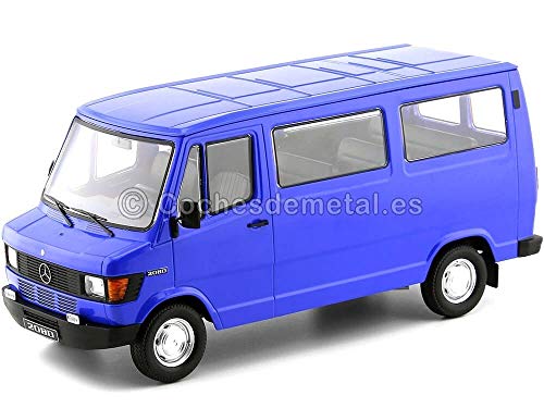 1988 Mercedes-Benz 208 D Microbus Azul 1:18 KK-Scale 180293
