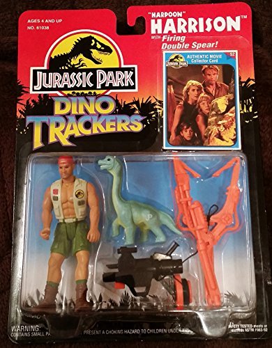 1993 Jurassic Park Dino Trackers Harpoon Harrison by Jurrassic Park